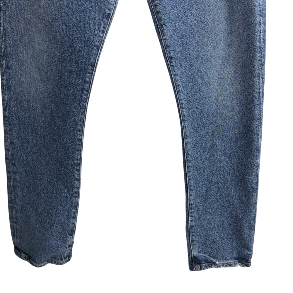 AGOLDE "Toni" Mid Rise Straight Leg Jeans Medium Wash Toni Fit Size 28 - Picture 7 of 14